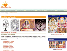 Tablet Screenshot of lordshiva.templesonnet.com